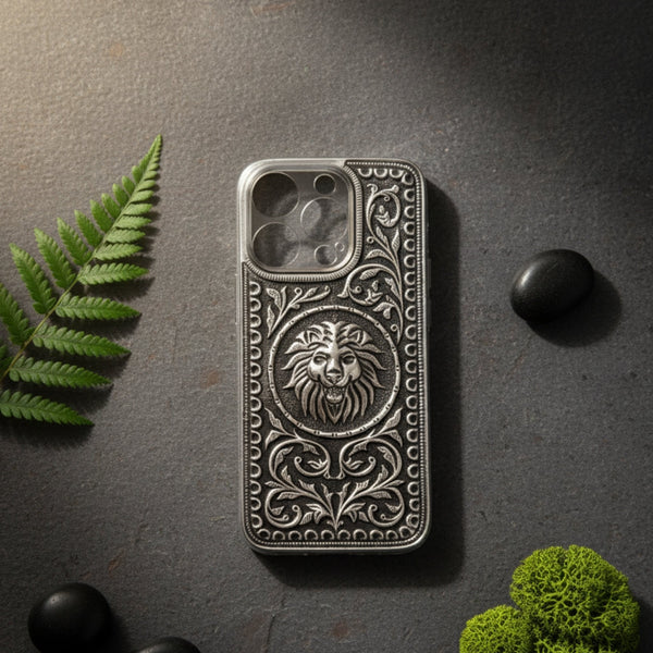 Silver Mobile Cover