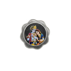 999 Pure Silver Radhe Krishna Coin