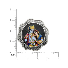 999 Pure Silver Radhe Krishna Coin